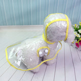 Waterproof Transparent Raincoats XS-XL Dog Raincoat Spring Summer Rain Coats Dog Light Clothes Pet Accessories Puppy Rain Jacket