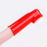Pet Toy Double Head Soft Pet Finger Toothbrush Teddy Dog Cat Puppy Teeth Care Cleaning Brush Pets Grooming Tools Dog Chew Toys