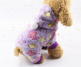 Warm Plush Pet Clothes for Small Dogs Cats Soft Fleece Cat Dog Coat Jacket Puppy Clothing Outfits Chihuahua Pug Bulldog Costume