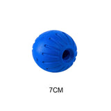 EVA Teeth Indestructible Bite Rubber Puppy Funny Training Ball Ring Puller Chew Toys Play Fetch Solid With Carrier Rope Pet Dog