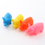1pcs Cute Rubber Pig Toys for Dog Pet Squeak Toys Pet Accessories Chew Dog Toys Crow Attract Puppies Small Dog Products