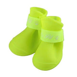 2pcs/set Pet Dog Shoes Waterproof Rain Pet Shoes for Dog Puppy Rubber Boots Candy Color Puppy Shoes Clothing Pet Products