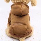 Dog Hoodies Pet Clothes For Dogs Coat Jackets Cotton Dog Clothes Puppy Pet Overalls For Dogs Costume Cat Clothing Pets Outfits
