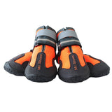 Waterproof Black Dog Shoes For Large Dogs Anti-slip Shoes Hiking Dog Clothing & Shoes For Yorkshir Orange Winter Shoes For Dogs