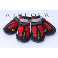 Waterproof Black Dog Shoes For Large Dogs Anti-slip Shoes Hiking Dog Clothing & Shoes For Yorkshir Orange Winter Shoes For Dogs