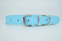 PU Leather Solid Soft Colorful Pet Dog Collar For Small Medium Large Dogs Neck Strap Adjustable Safe Puppy Kitten Cats Collar