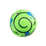 CellDeal Wobble Wag Giggle Ball Dog Play Training Pet Toys with Funny Sound Hot No Harm Large Dog Toy Squeaky Dog Ball