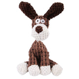 Puppy Chew Squeaker Toy Pet Dog Toys Squeaky Plush Sound Animal Shape Molar Toys Pet Tough Sound Training Treat Dog Toy