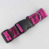Off White Fashion Nylon Dog Collar For Dogs Adjustable Pet Collars Blue Yellow Pink Green 3.5cm Collar Dog Products Best Selling