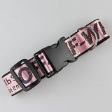 Off White Fashion Nylon Dog Collar For Dogs Adjustable Pet Collars Blue Yellow Pink Green 3.5cm Collar Dog Products Best Selling