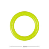 EVA Teeth Indestructible Bite Rubber Puppy Funny Training Ball Ring Puller Chew Toys Play Fetch Solid With Carrier Rope Pet Dog